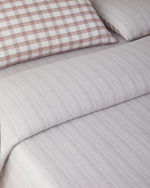 English Home 60088909 Crispcheck İpliği Boyalı Tek Kişilik Çarşaflı Nevresim Takımı 160X220 Cm Turuncu