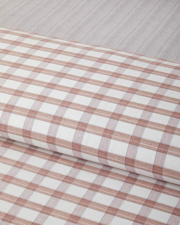 English Home 60088909 Crispcheck İpliği Boyalı Tek Kişilik Çarşaflı Nevresim Takımı 160X220 Cm Turuncu