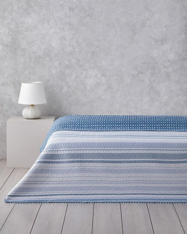 English Home 799-99 Contemporary Chic Tek Kişilik Çok Amaçlı Örtü 160X220 Cm Lacivert