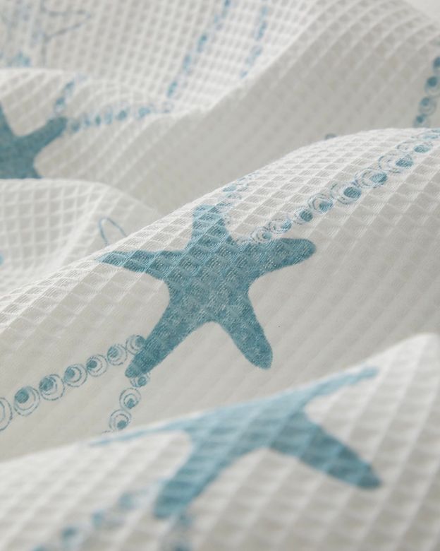 English Home 79999*-* Starfish Tek Kişilik Pike 150X220 Cm Mavi