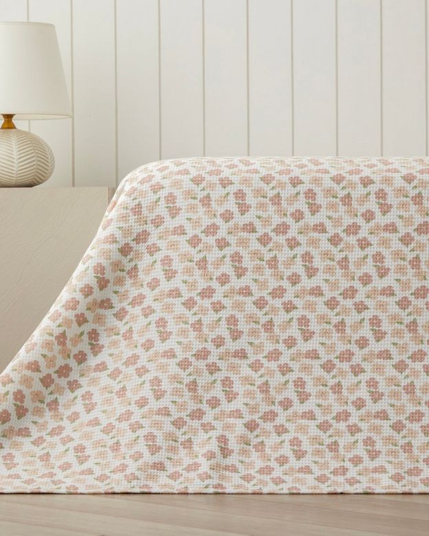 English Home 909708774 Rossa Tek Kişilik Pike 150X220 Cm Pembe