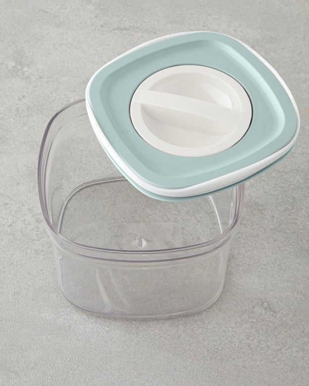 English Home adly36999 Adly 3 Parça Saklama Kabı 700 Ml – 1,4 L – 2 L Yeşil-Krem