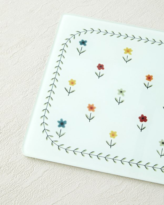 English Home arnie27999 Arnie Cam Kesme Tahtası 20X30 Cm Renkli