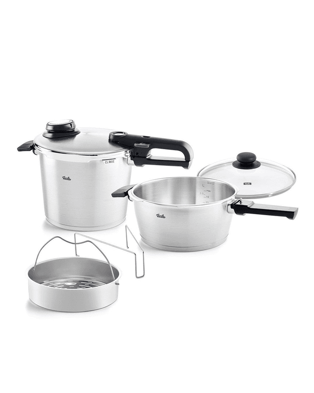 English Home Fissler27999 Fissler Vitavit Premium Düdüklü Tencere Seti 6 + 3,5 L Mat