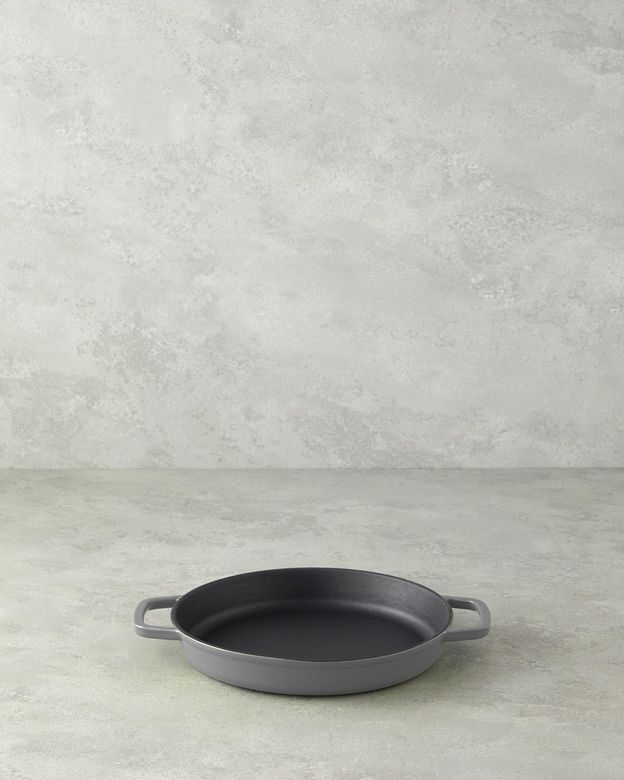 English Home hecka109999 Hecha Demir Döküm Sahan 20 Cm Gri