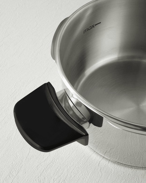English Home HyperChef2999 Hyperchef Paslanmaz Çelik Düdüklü Tencere 4 Lt Siyah