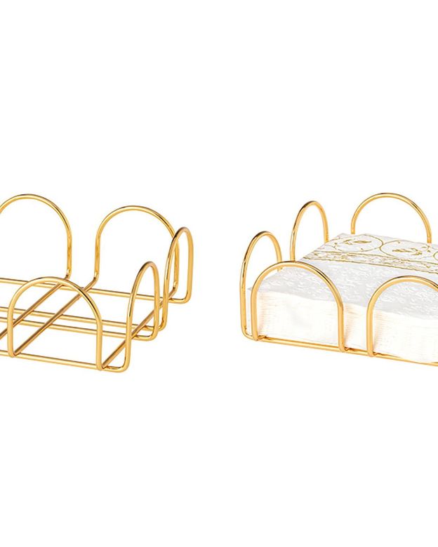 English Home regent29999 Regent Metal Peçetelik 18X18 Cm Gold