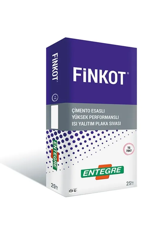 ENTEGRE TYC00543881142 Finkot Isı Yalıtım Levha Sıvası 25 Kg
