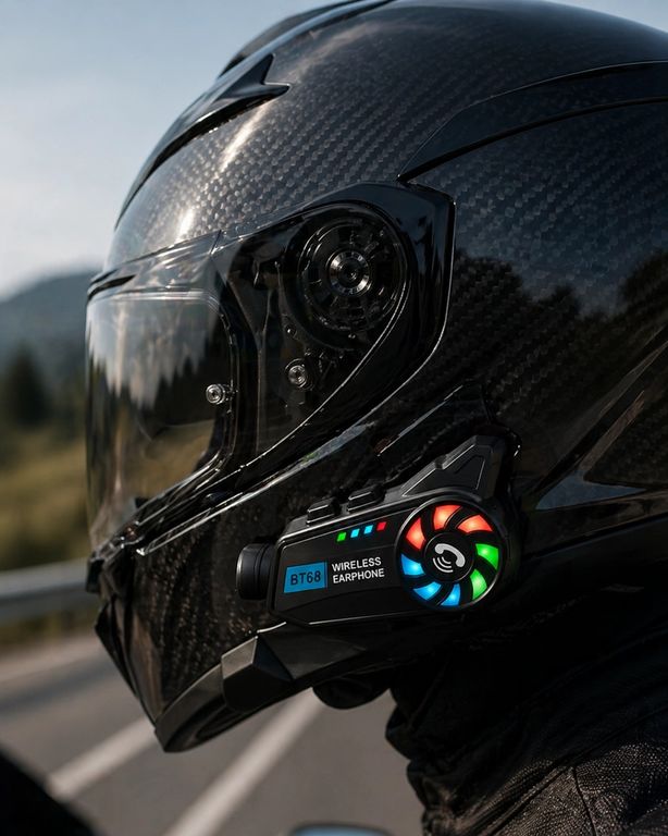 Epilons 125782221 Kask Kamerası Bluetooth Bağlantılı 1080P Kayıt Ve Akıllı Kontrol Sistemi