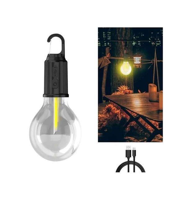 Epilons 96413169 3 Farklı Mod Led'li Şarjlı Asma Kancalı Kamp Lambası Taşınabilir Ampul