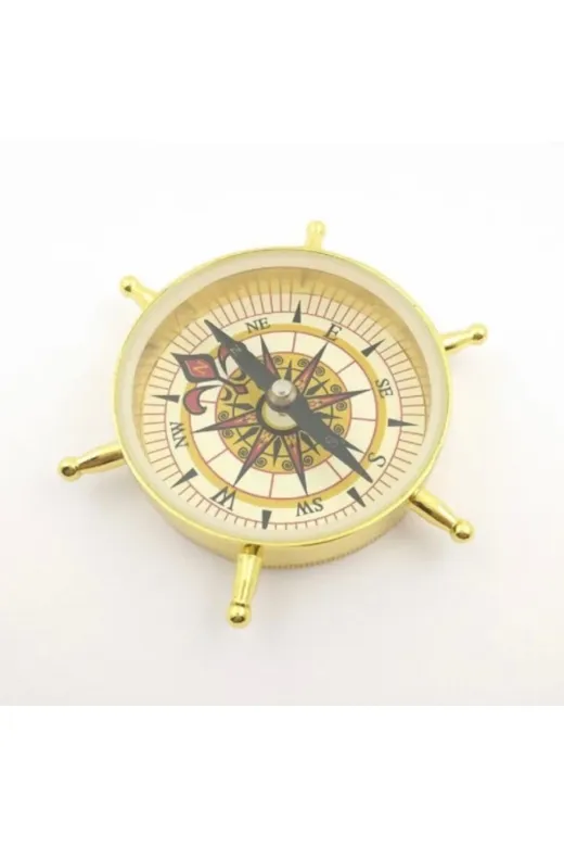 Epilons klt9678746927090 -Estetik Tasarım Dümen Model Pirinç Pusula