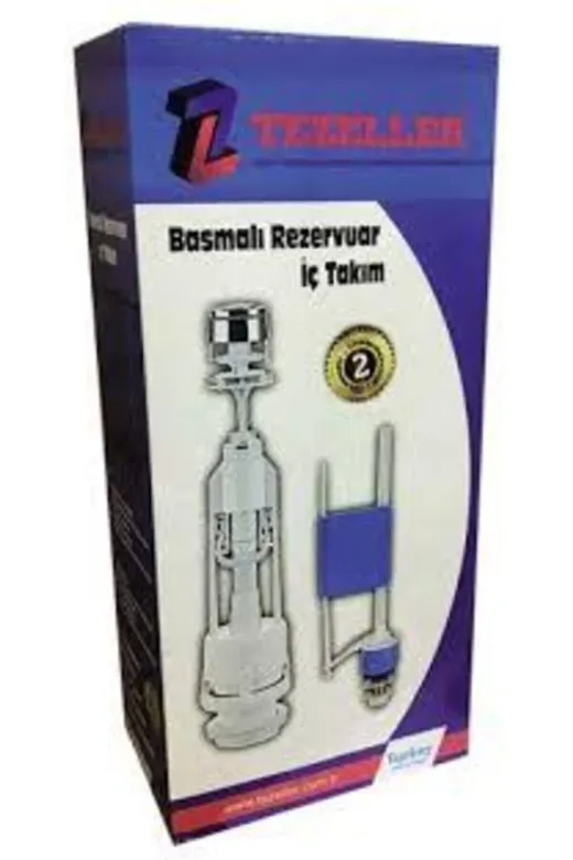 ERÇELİK TİCARET 745756 Tezeller Basmalı Rezervuar Klozet Iç Takımı