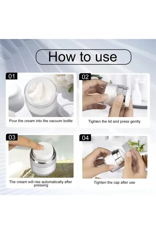 ERDO tkl35632 Hava Almayan Losyon Kavanozu 50 Ml