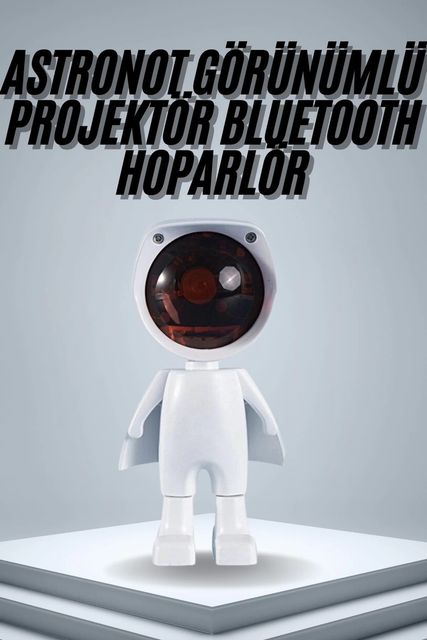 Erdo01ticaret 115515620 Projeksiyon Güneş Lambası Astronot Gün Batımı Projektör Led Işıklı