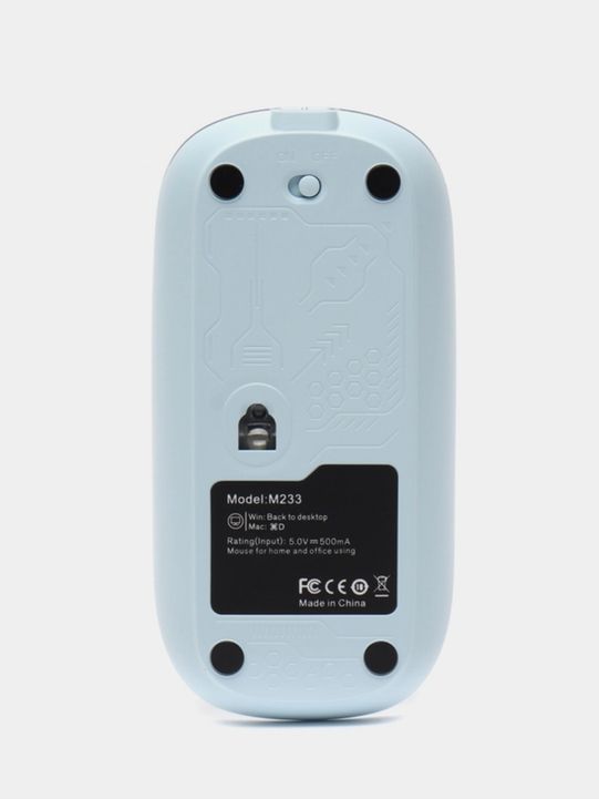 Erdo01ticaret TRİTHLTUCZZZM223MOUSEMAVİ-4-BLNCCC Ofis Ve Günlük Kullanım İçin Mavi Bluetooth Kablosuz Mouse Diğer Çok Renkli