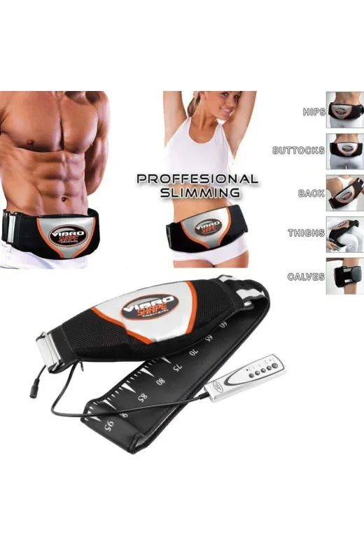 ErginGroup SlimmingBelt Profesyonel Vıbro Shape Igıa Titreşimli Zayıflama Kemeri Kol Bacak Bel Ayak Masaj Aleti Göbek Eritme
