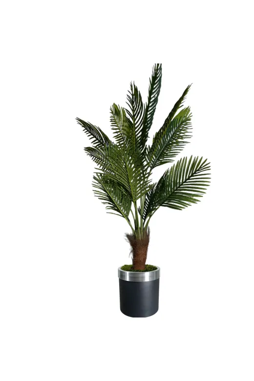 ERHAN FLOWERS AREKA-200 200 Cm Yapay Areka 18 Dalli Islak Doku Gerçek Lif Gövde