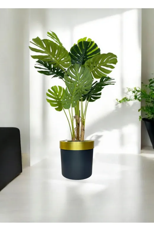 ERHAN FLOWERS ÇİÇEK & DEKORASYON mnst.180 Yapay Monestra Ağacı 180 Cm