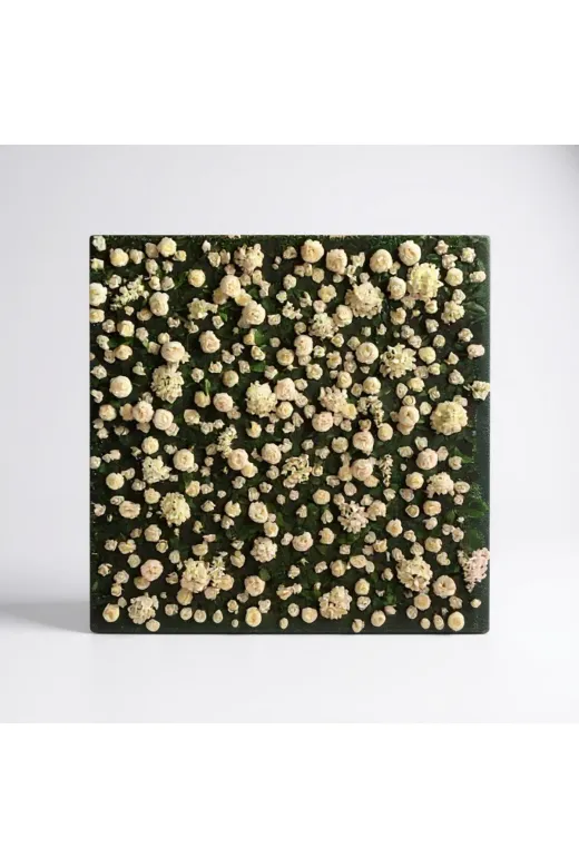 ERHAN FLOWERS çiçek.kaplama.3 Yapay Çiçek Duvar Kaplama 40X60 Cm