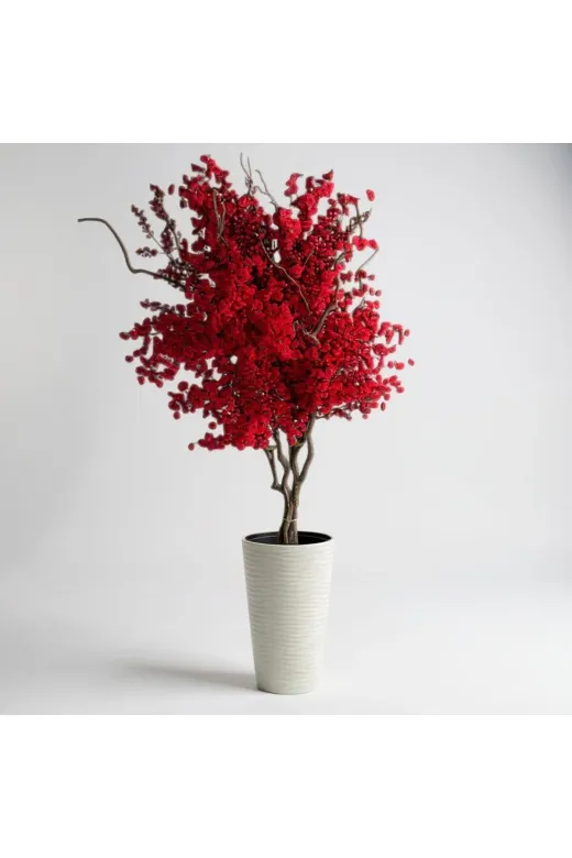 ERHAN FLOWERS fuşya.180 Yapay Ağaç 180 Cm Fuşya Bahar Dalı