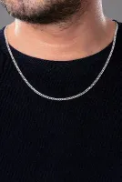 Erkek Ince Gurmet Model Çelik Kolye