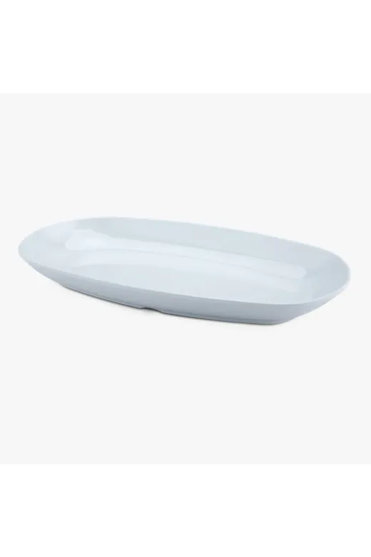 Ermiya 869075089101 12 Ad Kayık Sosluk Kahvaltı Tabağı Beyaz Melamin 14 Cm Meze Çerezlik Lokanta Tabldot Serpme