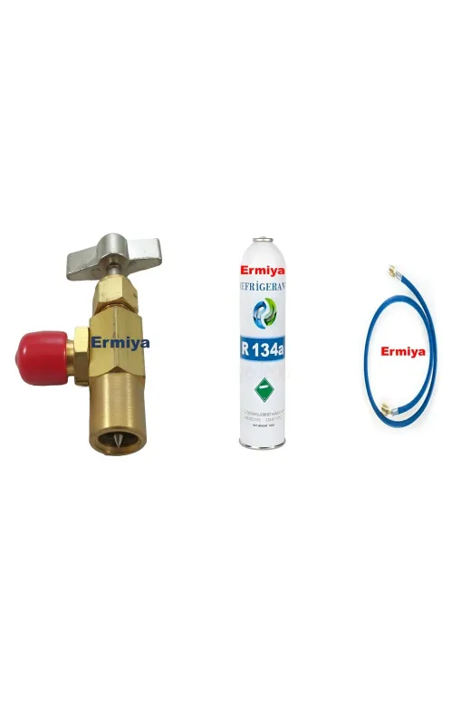 Ermiya 869134431800 R134 Yeni Nesil Vana+ Gaz 800 -850 Gram+90 Cm Hortum
