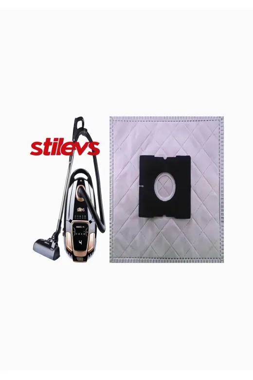 Ermiya 869520101101 Stilevs Soundless Elektirikli Süpürge Bez Toz Torbası 35 Adet