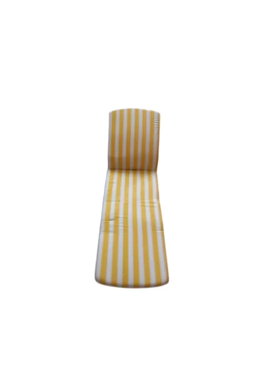Ermiya 869545705454 Geleneksel Şezlong Minderi 180*55*5 Cm Yıkanır Silinir Fermuarlı Arkası Kuşaklı