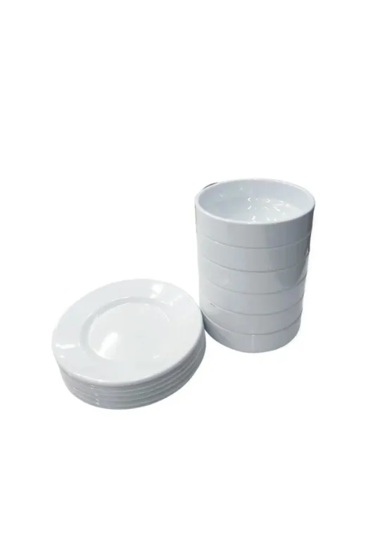 Ermiya 869613316171 8 Adet Melamin Çorba Kasesi 13 Cm 8 Adet Melamin Çorba Kasesi Altı 17 Cm