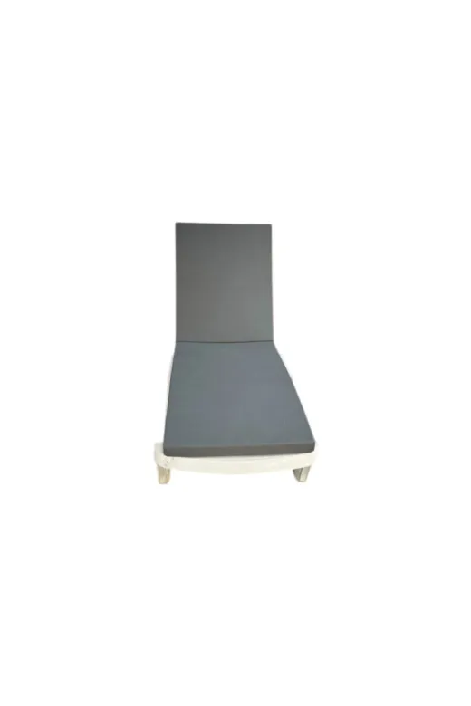 Ermiya 869652817896 Werty Home Antrasit Su Geçirmez Şezlong Minderi 180*55*5 Cm