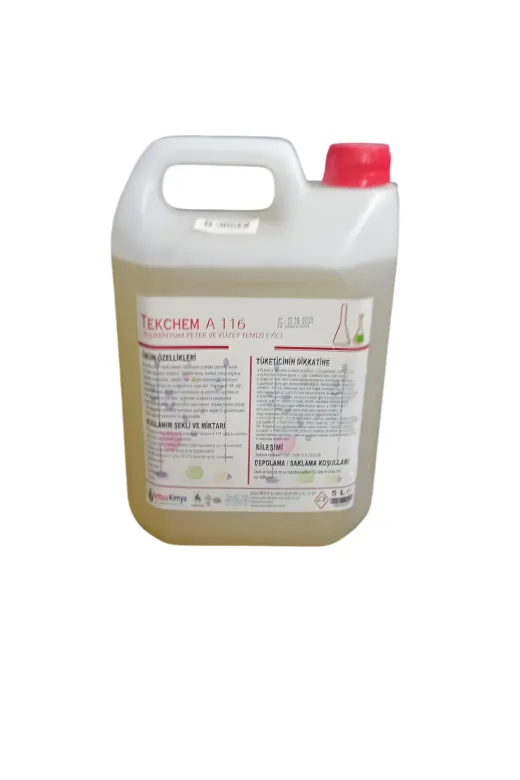 Ermiya 8699731278569 Tekchem A116 Klima Temizleme Kimyasal Sıvısı 5Lt Solvent+Eldive +Fırça