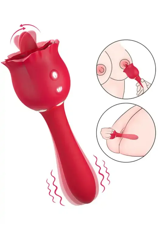 Erojen Bölge Etkili Çift Taraflı Şarjlı Vibratör