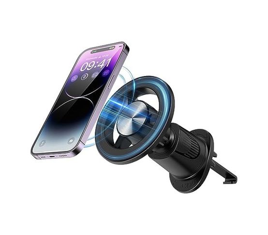 Ersa 131618081 Otomobil Cep Telefonu Tutucu, Titreşim Önleyici Araç Tutucu, İphone 14/13/12 Serisi Ve Tüm Akıllı Telefonlar İçin, Araç Tutucu, 360 Dönebilir, Mıknatıslı Cep Telefonu Tutucu, Araç Zhoppy