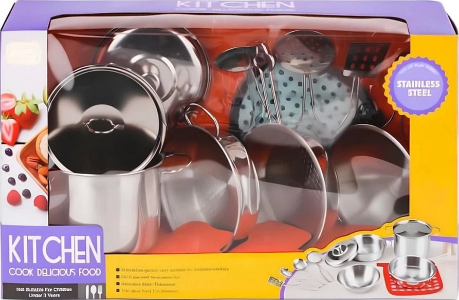 Erturkstore 133251757 Mey İthalat Metal Yemek Seti Diğer