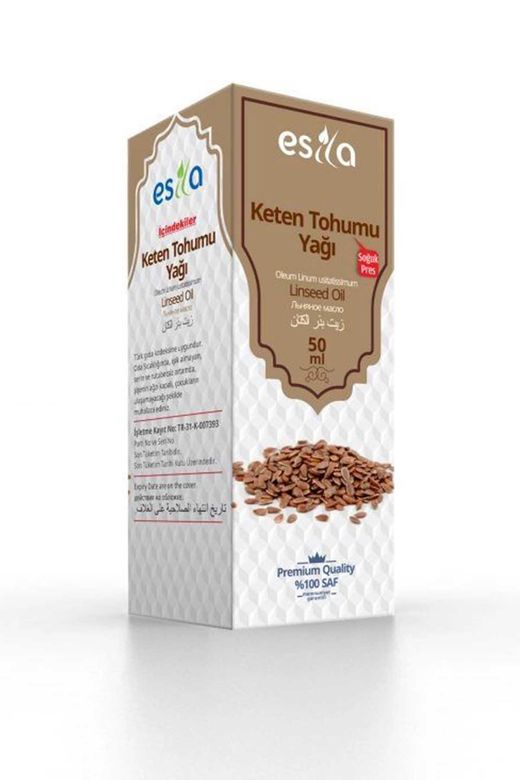 ESİLA RT-RYB-ESL1125 Keten Tohumu Yağı 50 Ml.