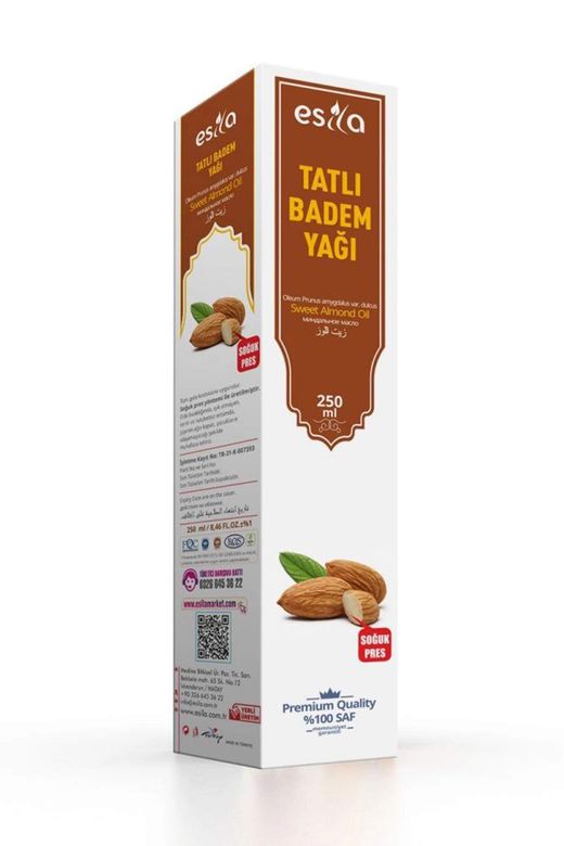 ESİLA RT-RYB-ESL1264 Tatlı Badem Yağı 250 Ml.
