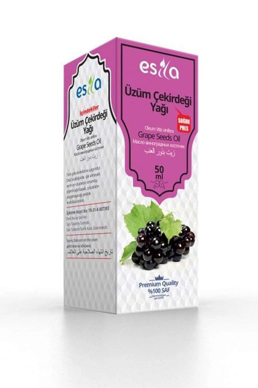 ESİLA RT-RYB-ESL1269 Üzüm Çekirdeği Yağı 50 Ml.