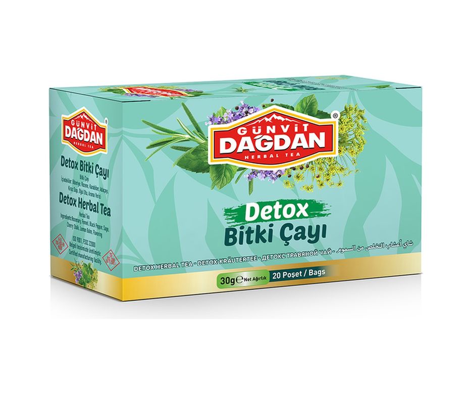 ESİLA RT-RYL-HMR14779 Detox Bitki Çayı Bardak Poşet 20 Li