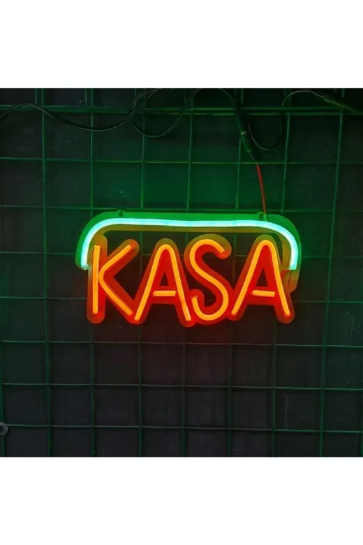 ESLED Kasa Yazısı - Neon Led Işıklı Neonledkasa