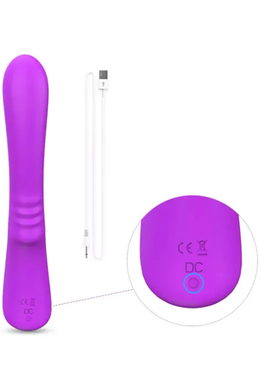 Esnek Ultra Güçlü Şarjlı Vibratör 18 Cm