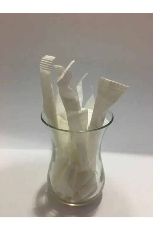 Espak 141252232227 Stick Şeker Toz Şeker 3 Gr Beyaz 2500 Adet Baskısız 7,5 Kg