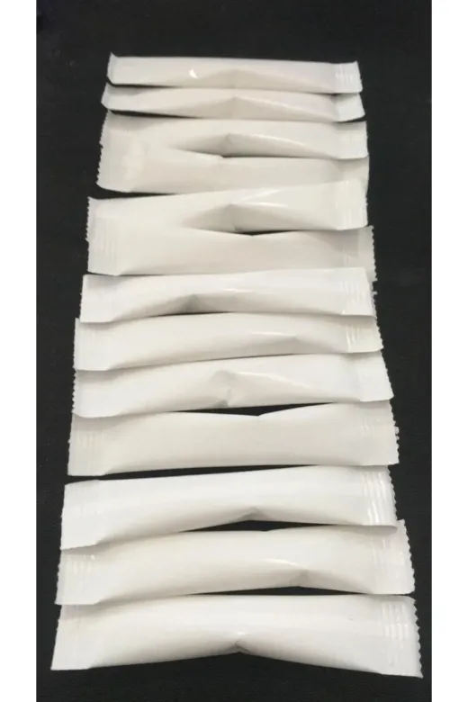 Espak 141252232228 Stick Şeker Toz Şeker 3 Gr Beyaz 5000 Adet Baskısız 15 Kg