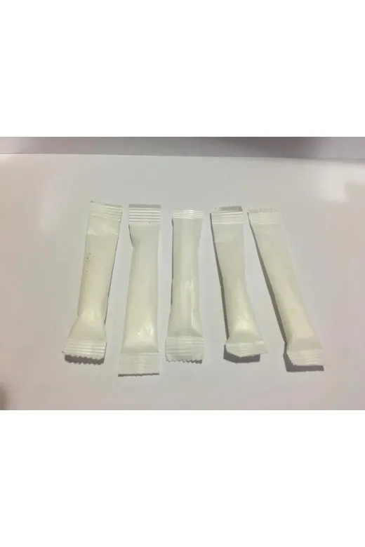 Espak 141252232228 Stick Şeker Toz Şeker 3 Gr Beyaz 5000 Adet Baskısız 15 Kg