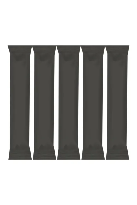 Espak TYBWUEEX03NREW5N77 Stick Şeker Toz Şeker 3 Gr 2500 Adet Siyah Baskısız 7,5 Kg