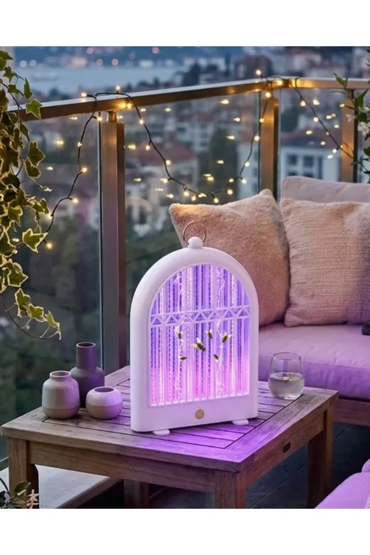 Ethab Giyim 10W Güçlü Sivrisinek Lambası Balkon Ve Bahçe İçin Uygun - Glst8051-2792
