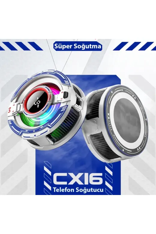 Ethab Giyim GLST1132-4371 Cx16 Ios Android Soğutucu 15W15W Manyetik Rgb Telefon Soğutucu – Anında Hızlı - Glst1132-437
