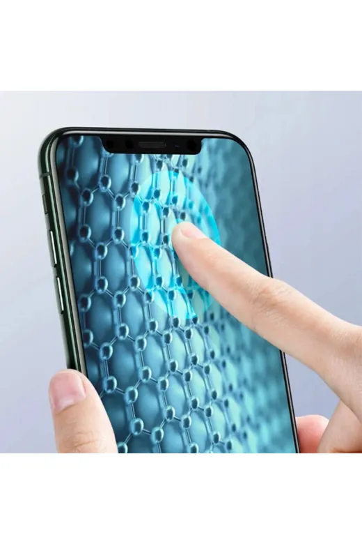 Ethab Giyim GLST1282-5116 0.25Mm İphone 11 Pro- Xs-X 3D Curved Full Kaplama Kırılmaz Cam Ekran Koruyucu-(57 - Glst1282-511