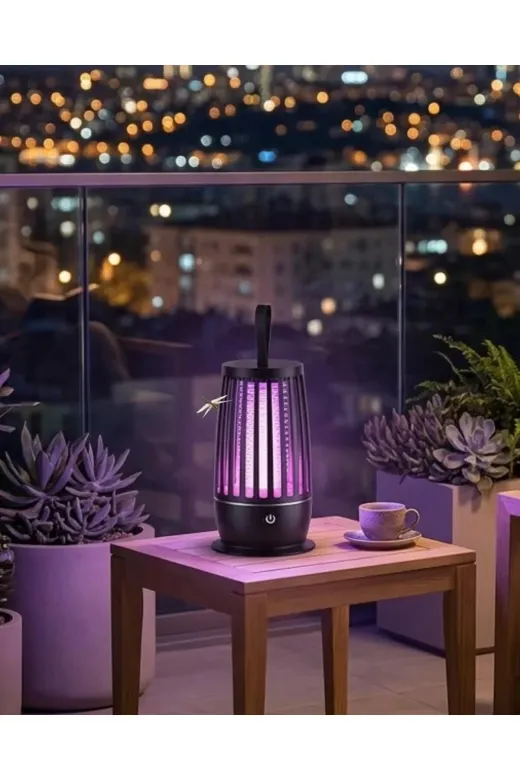 Ethab Giyim GLST5557-9506 Uv Mor Işık Elektrikli Böcek Öldürücü Lamba Gece Aydınlatmalı Sessiz Ve Gü - Glst5557-950