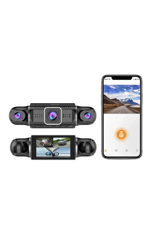 Ethab Giyim GLST5562-3316 Wifi Destekli Araç İçi Kamera 170 Derece Geniş Açılı Ve Loop Kayıt Özellikl - Glst5562-331